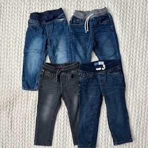 Lot of toddler boy jeans, 3T